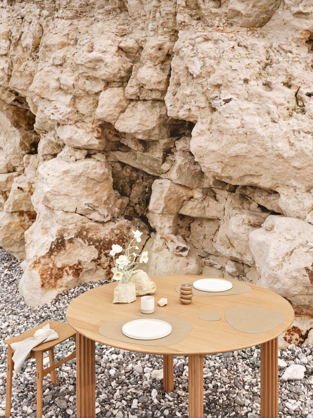 Glasbrik, Curve - Linen